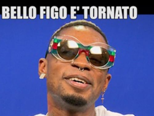 Bello Figo torna in tv: l'appello alla De Filippi