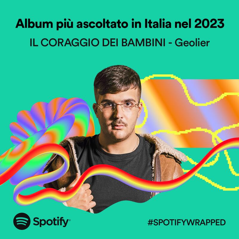 Spotify Wrapped: gli artisti, le canzoni, gli album e i podcast più ascoltati del 2023 3