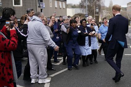 Il principe Harry in visita a Birmingham 1