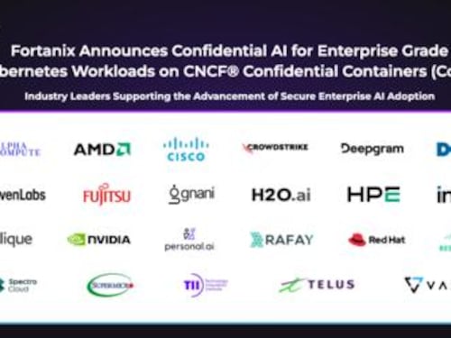 Fortanix annuncia Confidential AI per i carichi di lavoro di livello aziendale di Kubernetes su CNCF® Confidential Containers (CoCo)