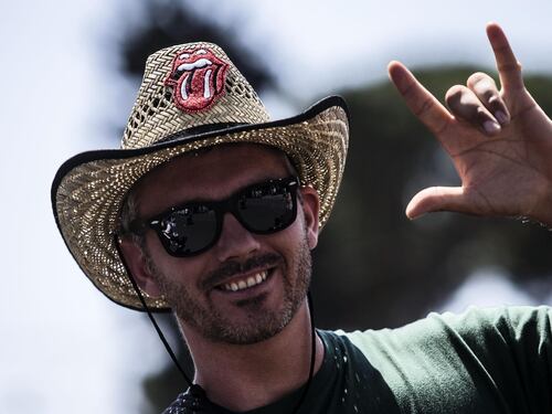 I fan in attesa del concerto dei Rolling Stones a Roma