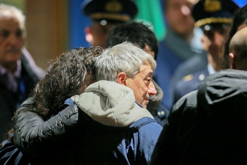 Gli ex ostaggi sono arrivati a Ciampino 4