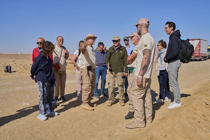 El Alamein-deserto egiziano