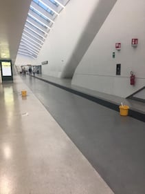Tav di Afragola, piove nella stazione appena inaugurata 2