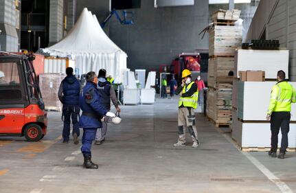 Arrivati oggi i primi due pazienti all'ospedale di Fiera Milano 2