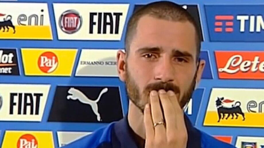 Bonucci, lacrime per il figlio. "Matteo ha fatto un miracolo"