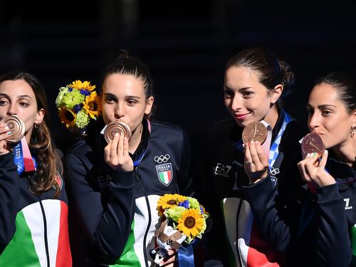Le azzurre della spada e un bronzo agrodolce