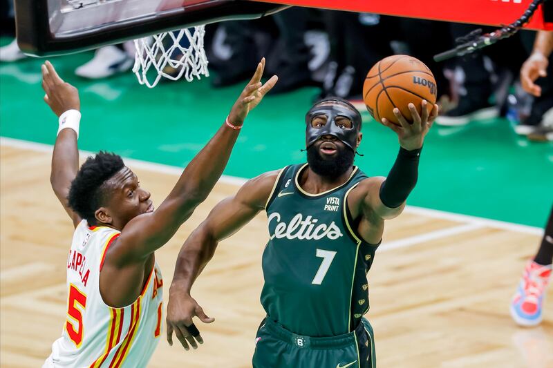 Jaylen Brown Hawks Celtics