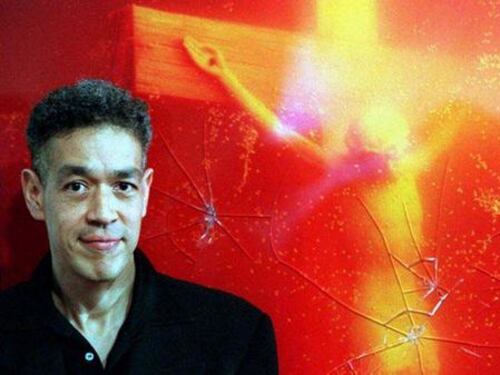 Mostra con il Piss Christ. L'opera non sarà esposta