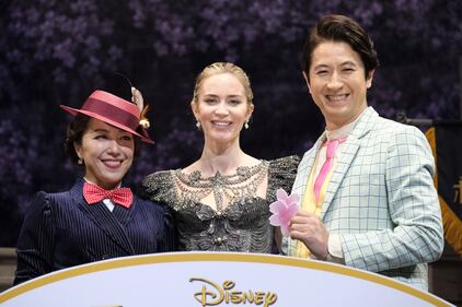 Emily Blunt alla prima giapponese di Mary Poppins: foto 1