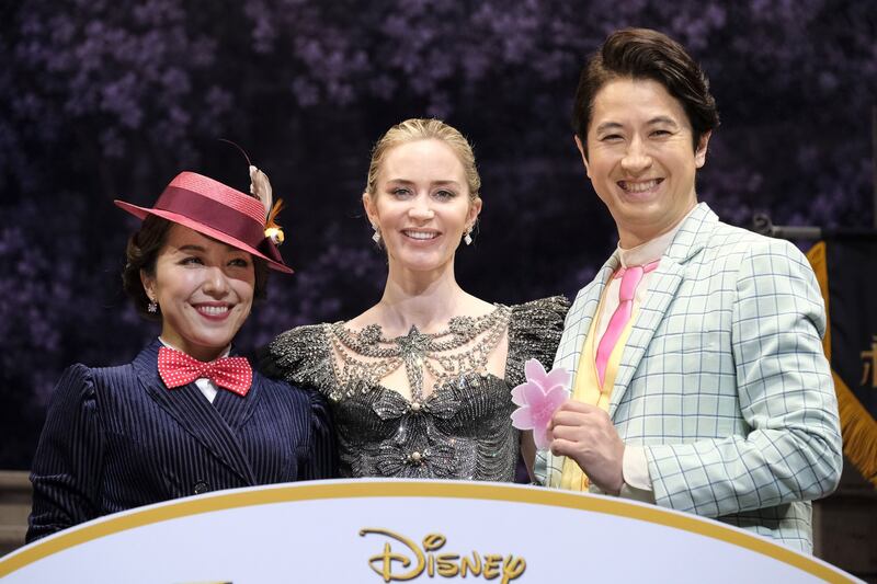 Emily Blunt alla prima giapponese di Mary Poppins: foto 1