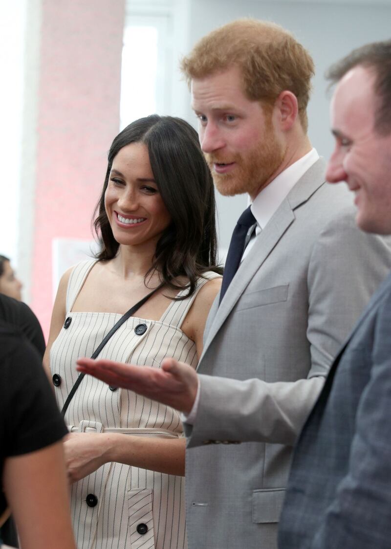 Meghan Markle felice col Principe Harry 1