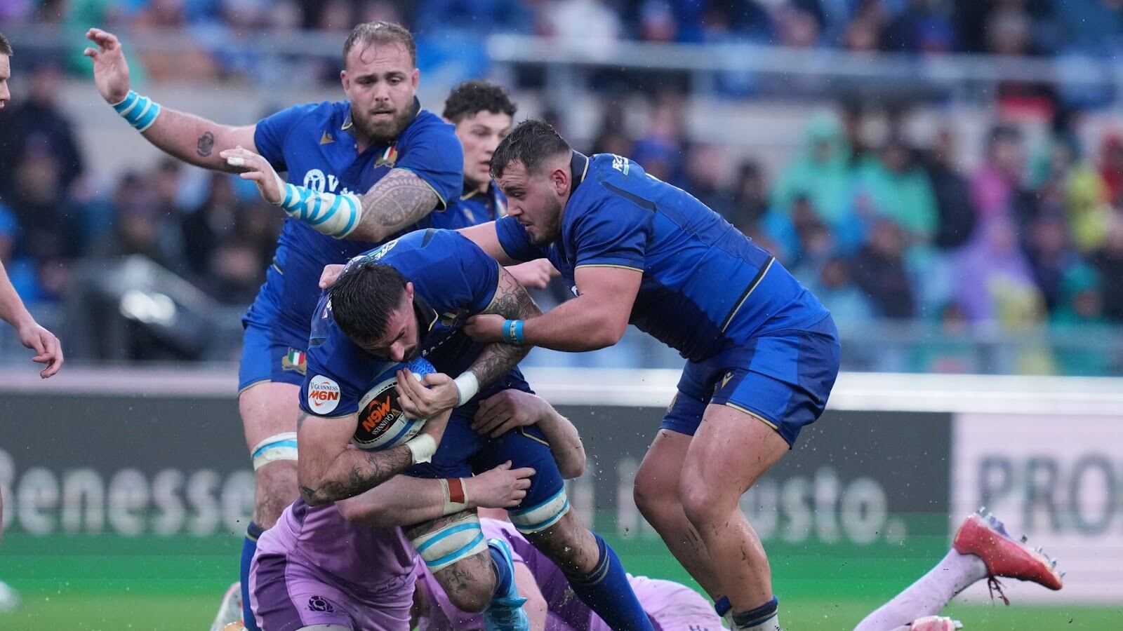 Sei Nazioni, l’Italrugby stringe i denti e supera 18-15 la Scozia all’Olimpico