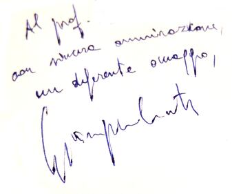 La grafia di Salvini, Di Maio e Conte 3