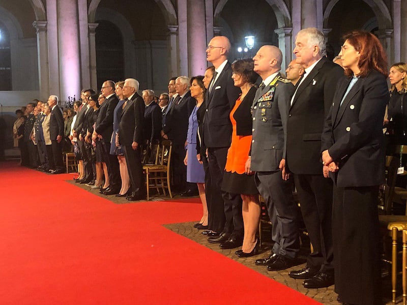 Banda Gdf in concerto al Mef 2
