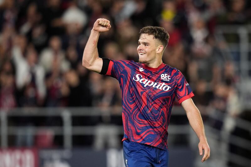 Bologna Empoli Dallinga celebrazione