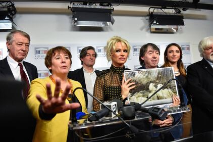Pamela Anderson contro il foie gras 13