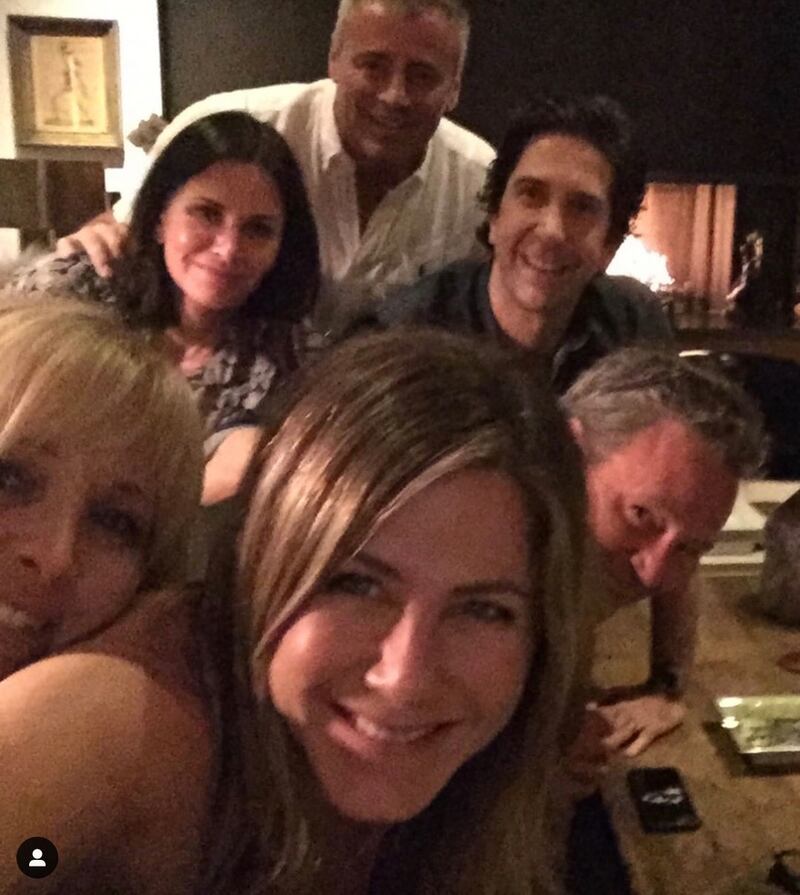 Friends, i protagonisti in foto sui social 1