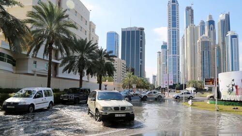La pioggia "straordinaria" sull'emirato di Dubai 3