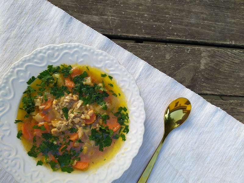 zuppa di pollo