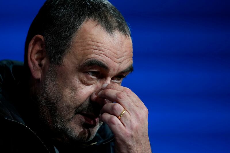 Malore per Maurizio Sarri: come sta il tecnico