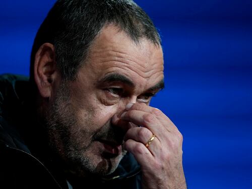 Malore per Maurizio Sarri: come sta il tecnico