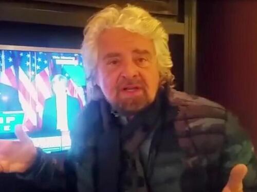 Grillo: "C'è bisogno di uomini come Trump e Putin"