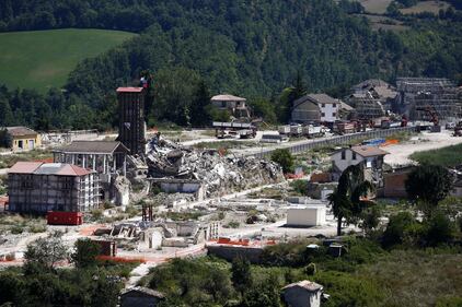 Amatrice, a tre anni dal sisma che colpì il centro Italia 1