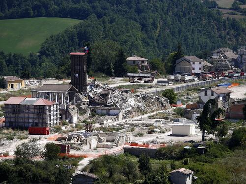 Amatrice, a tre anni dal sisma che colpì il centro Italia