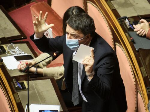 Renzi non manda in soffitta la crisi di governo