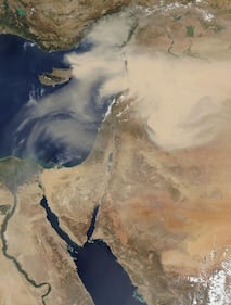 Tempesta di sabbia sul Medioriente 2