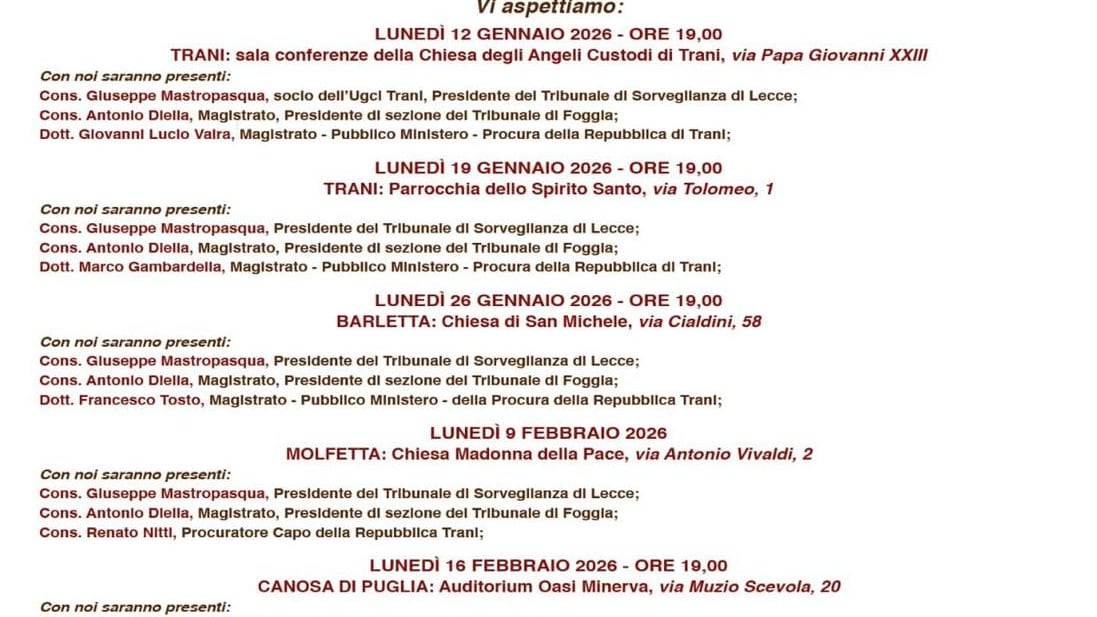 Giustizia, il giro delle sette chiese dei pm per dire no al Referendum