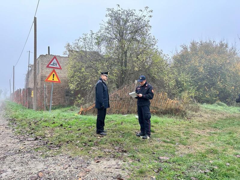 Sopralluogo dei Ris a Novellara: ritrovati resti umani 3