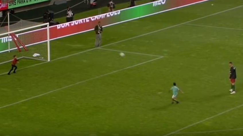 Cristiano Ronaldo Jr., il suo gol fa emozionare il papà