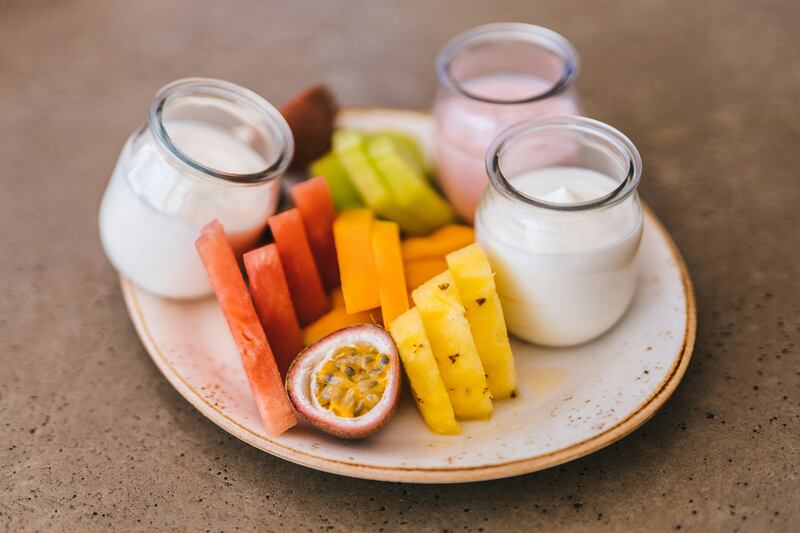Yogurt e frutta