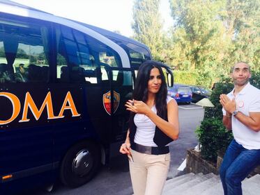 Rudi Garcia esce allo scoperto con Francesca Brienza 4