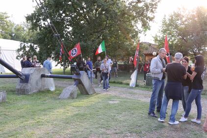 Le foto della festa di Casapound 1