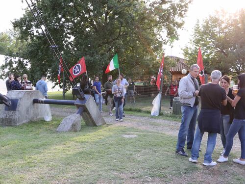 Le foto della festa di Casapound