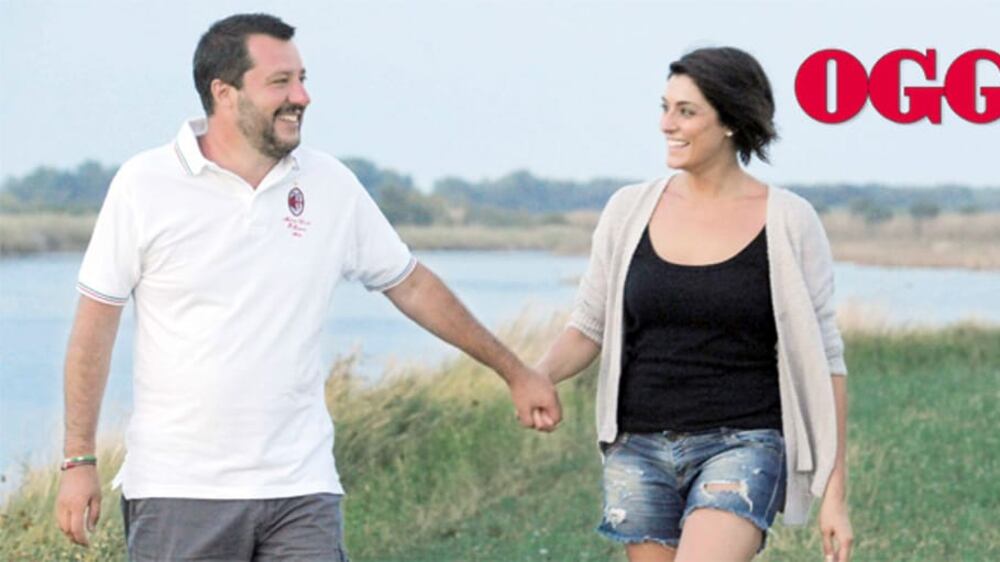 All'incontro con Matteo Salvini spunta pure Elisa Isoardi