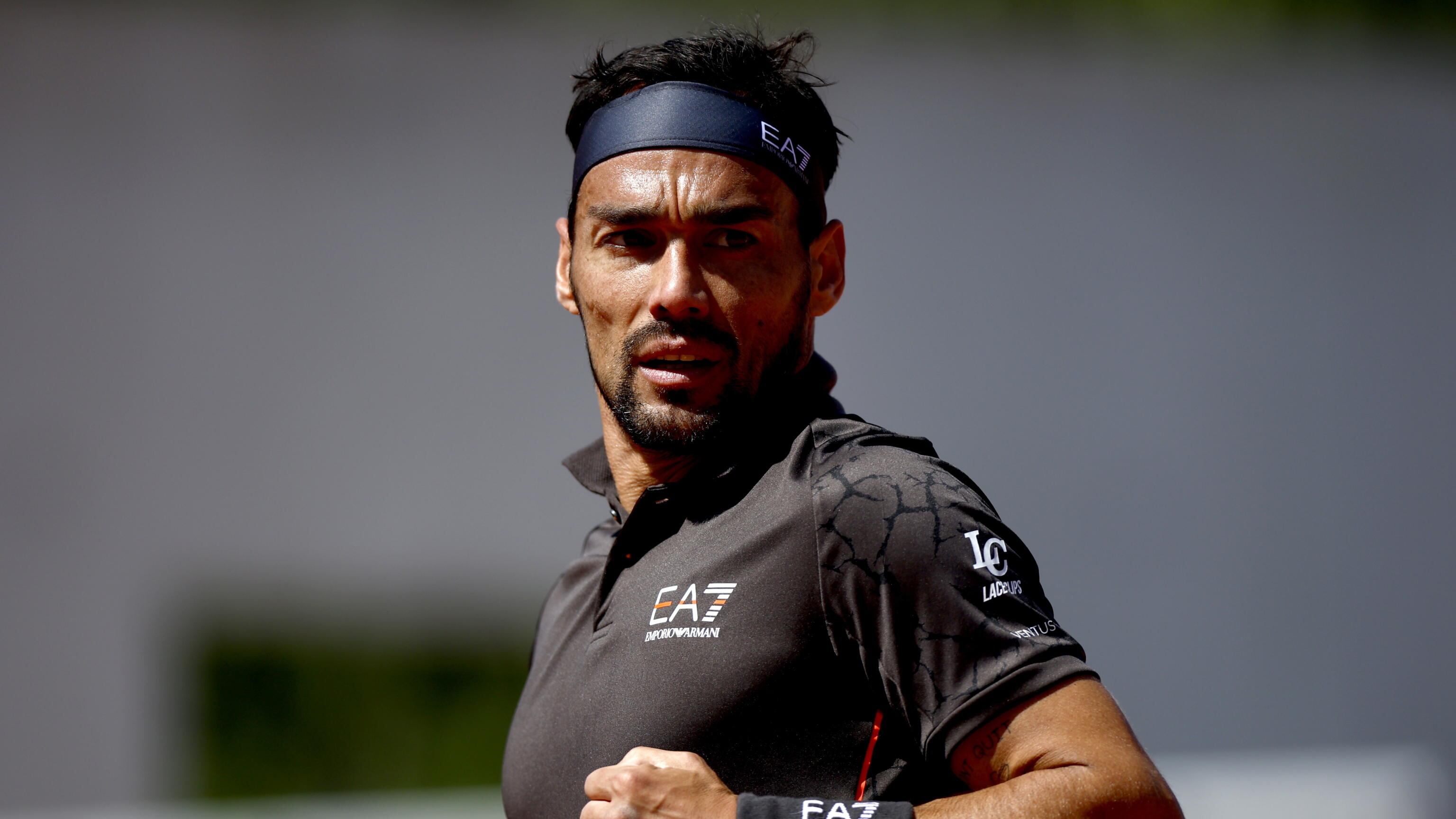 Fognini, passo d'addio a Roma