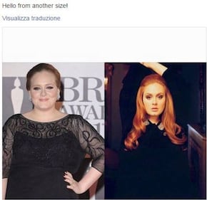 La "tristezza di Adele" presa di mira dai social 2