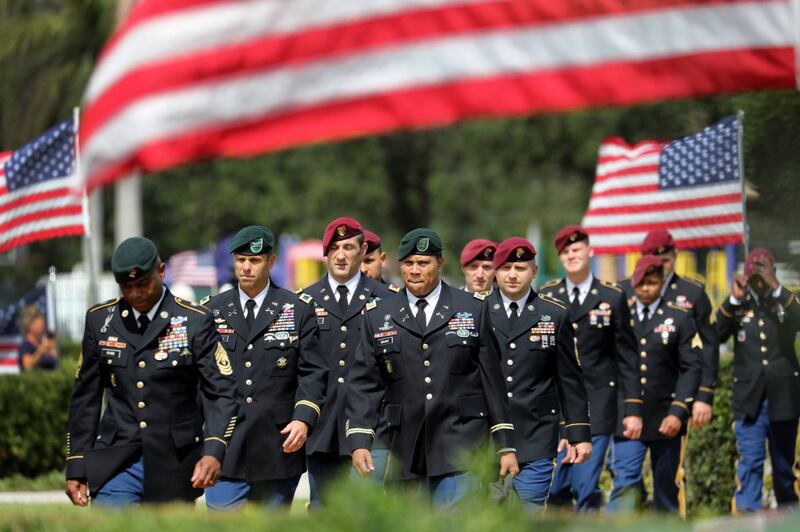 I funerali del sergente David Johnson 10