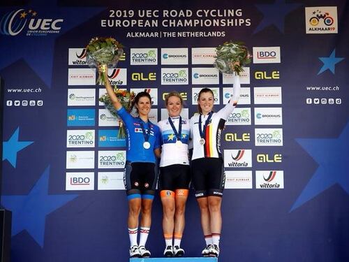 Europei ciclismo, splendido argento per Elena Cecchini nella prova Elite