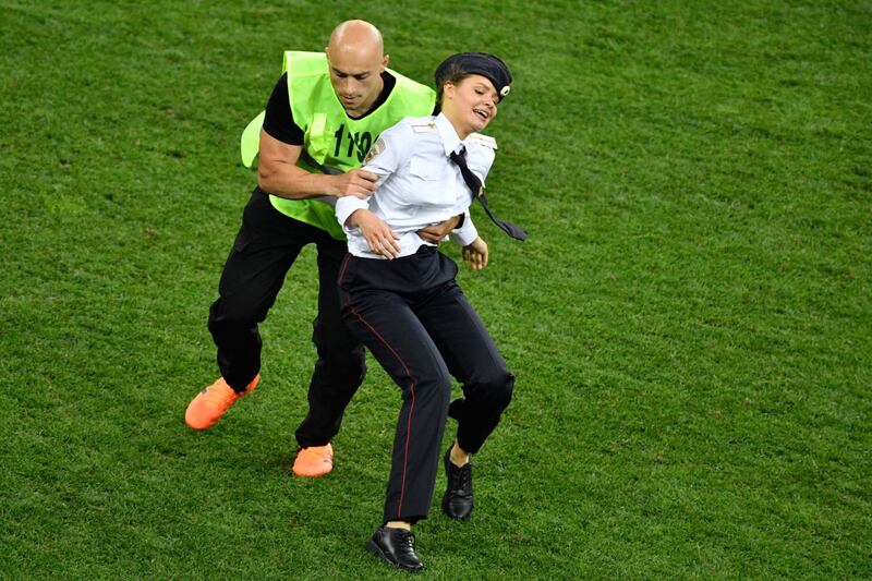 Invasione di campo durante la finale dei Mondiali 9