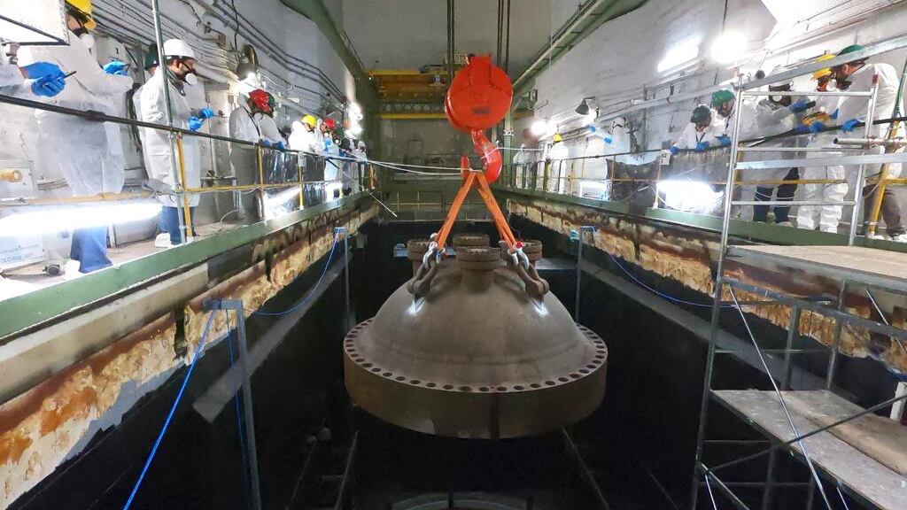 Sogin, iniziate le operazioni di smantellamento del vessel della centrale del Garigliano
