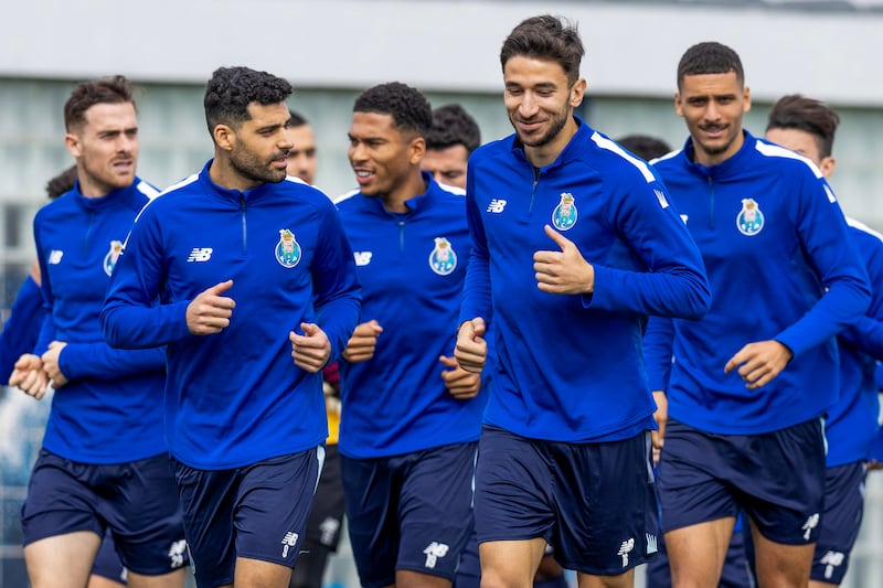 Porto allenamento pre inter