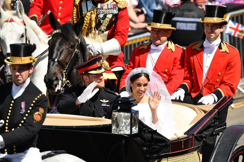 Royal Wedding: il giro in carrozza di Harry e Meghan 7