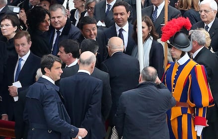 Napolitano e Renzi a San Pietro 6