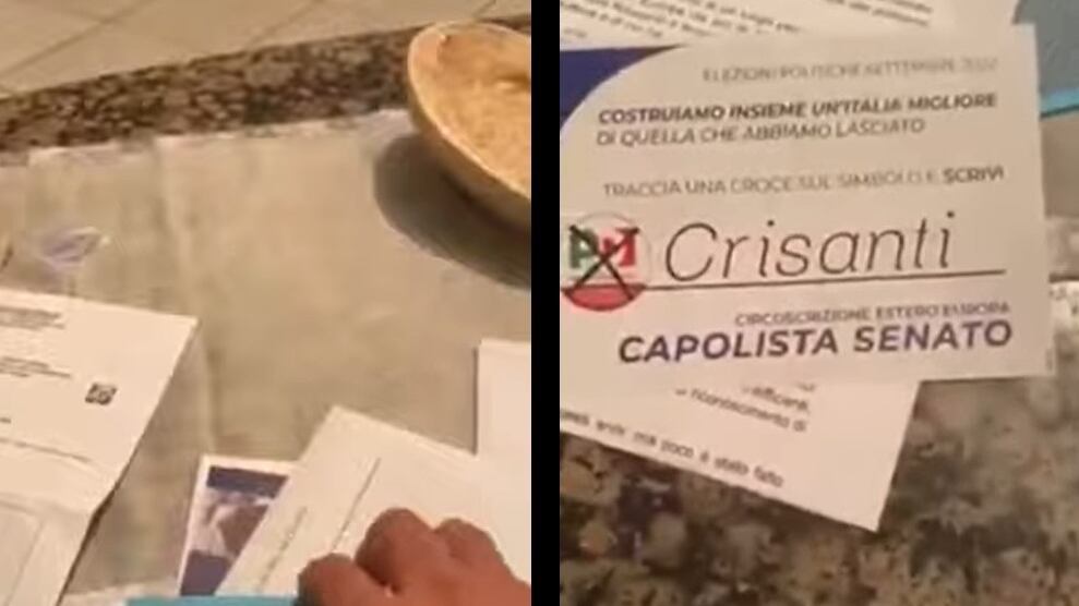 Spunta il volantino nel plico per il voto all'estero: Pd sotto accusa