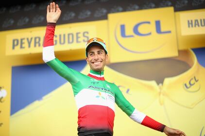 Aru in maglia gialla: le foto di un'impresa 2